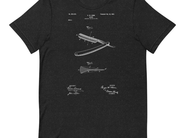 Patented Shave Unisex t-shirt